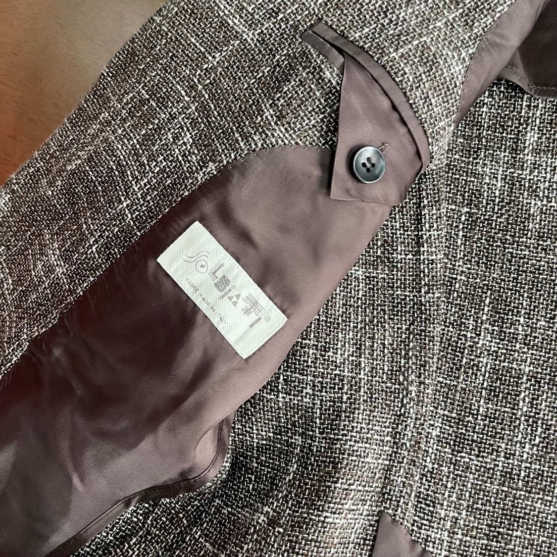 수트서플라이 코튼/린넨 블렌드 블레이져 46 상품이미지8