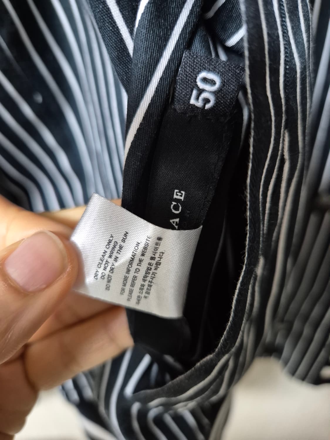 zucca 주카 스페이스 블루종 양면점퍼 50 상품이미지6