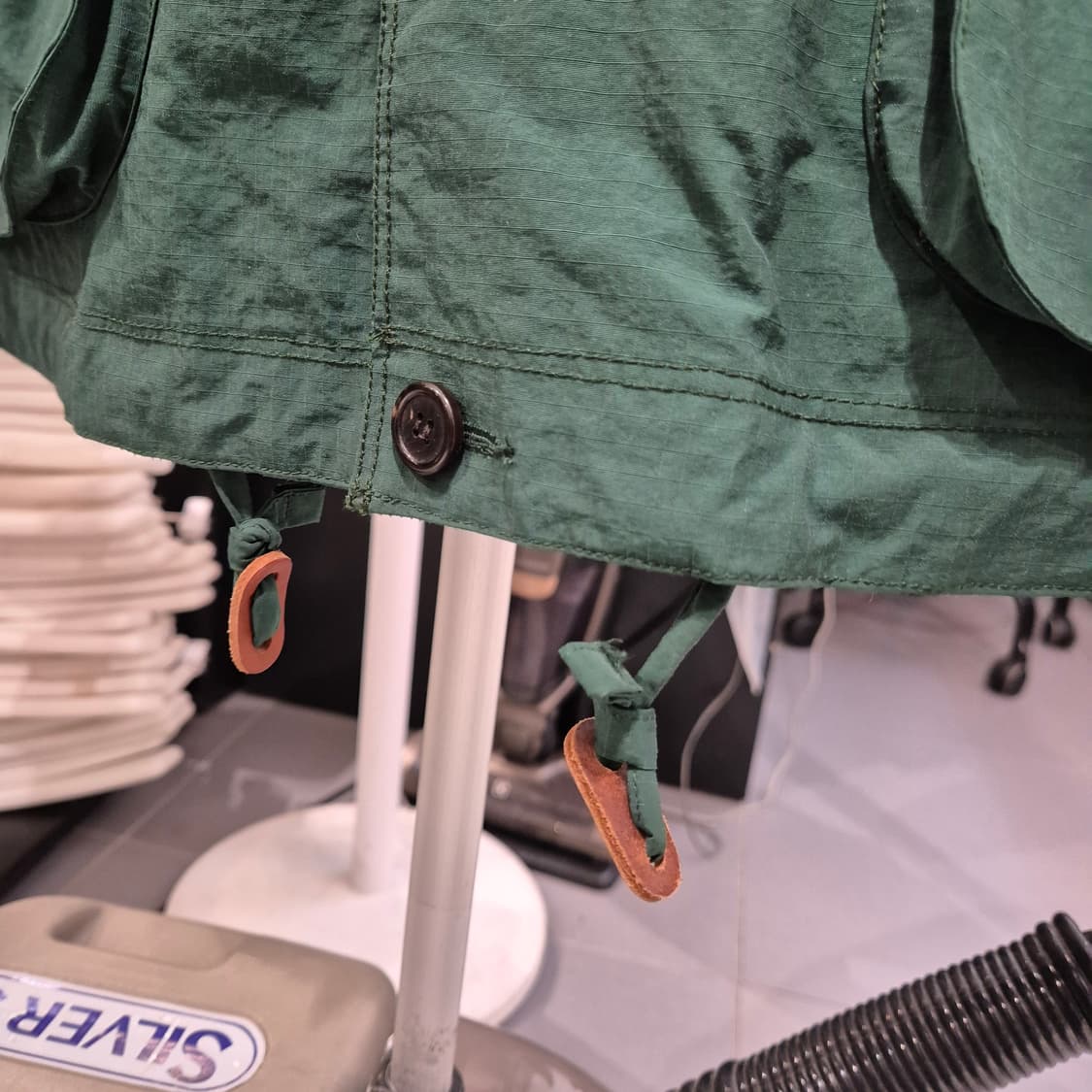 이스트로그 립스탑 그린 자켓 바람막이 판매 상품이미지5