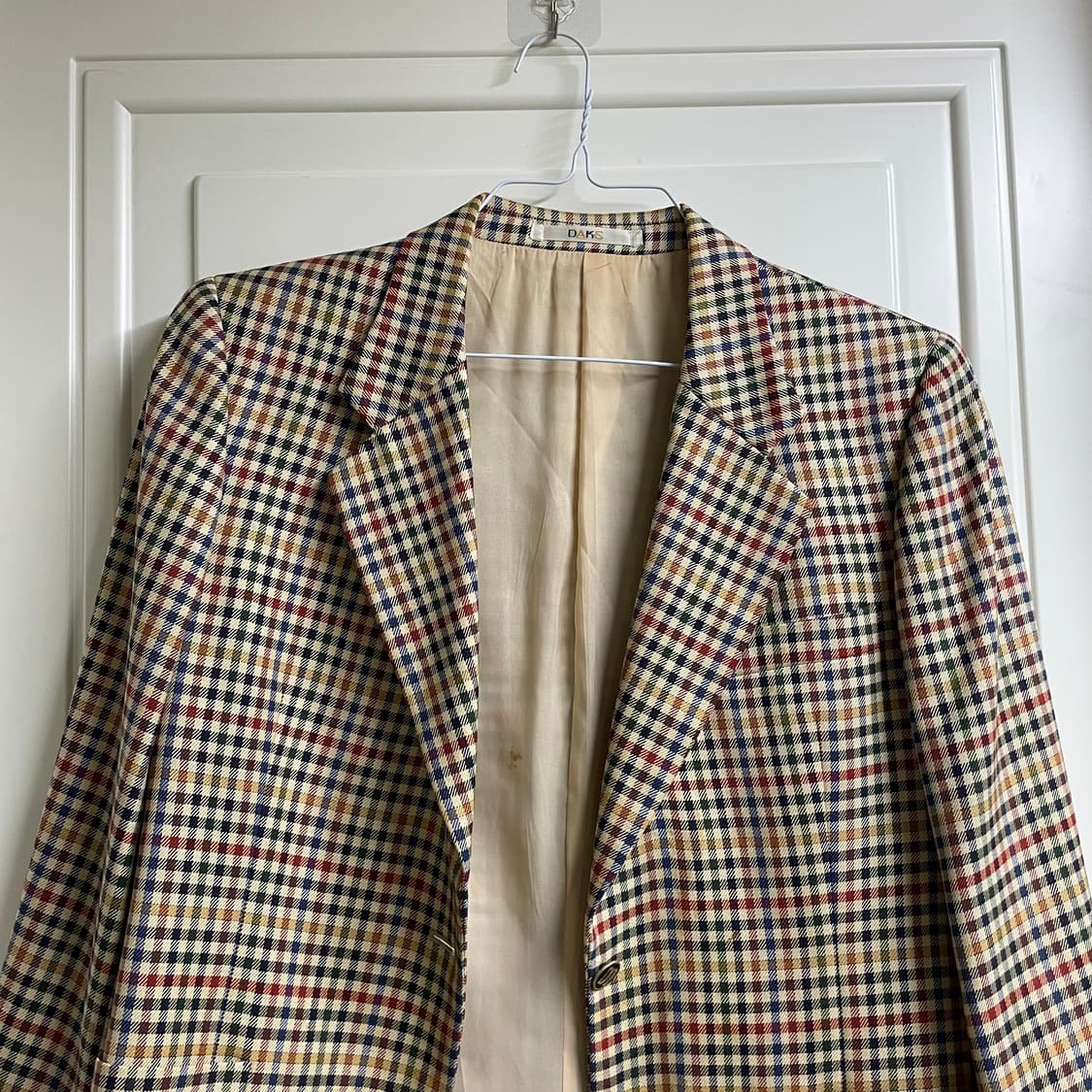 DAKS 클래식 체크 자켓 상품이미지7
