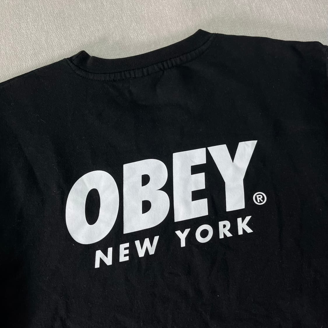 100 오베이 백로고 맨투맨 상품이미지5