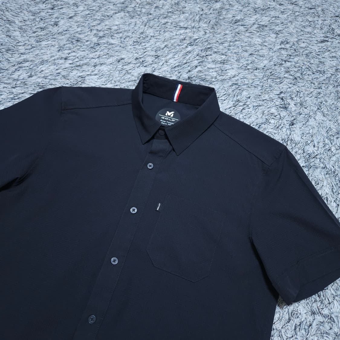 밀레골프)100 남자 쿨원단 반팔셔츠 냉감남방 / 왕눈이샵 상품이미지3