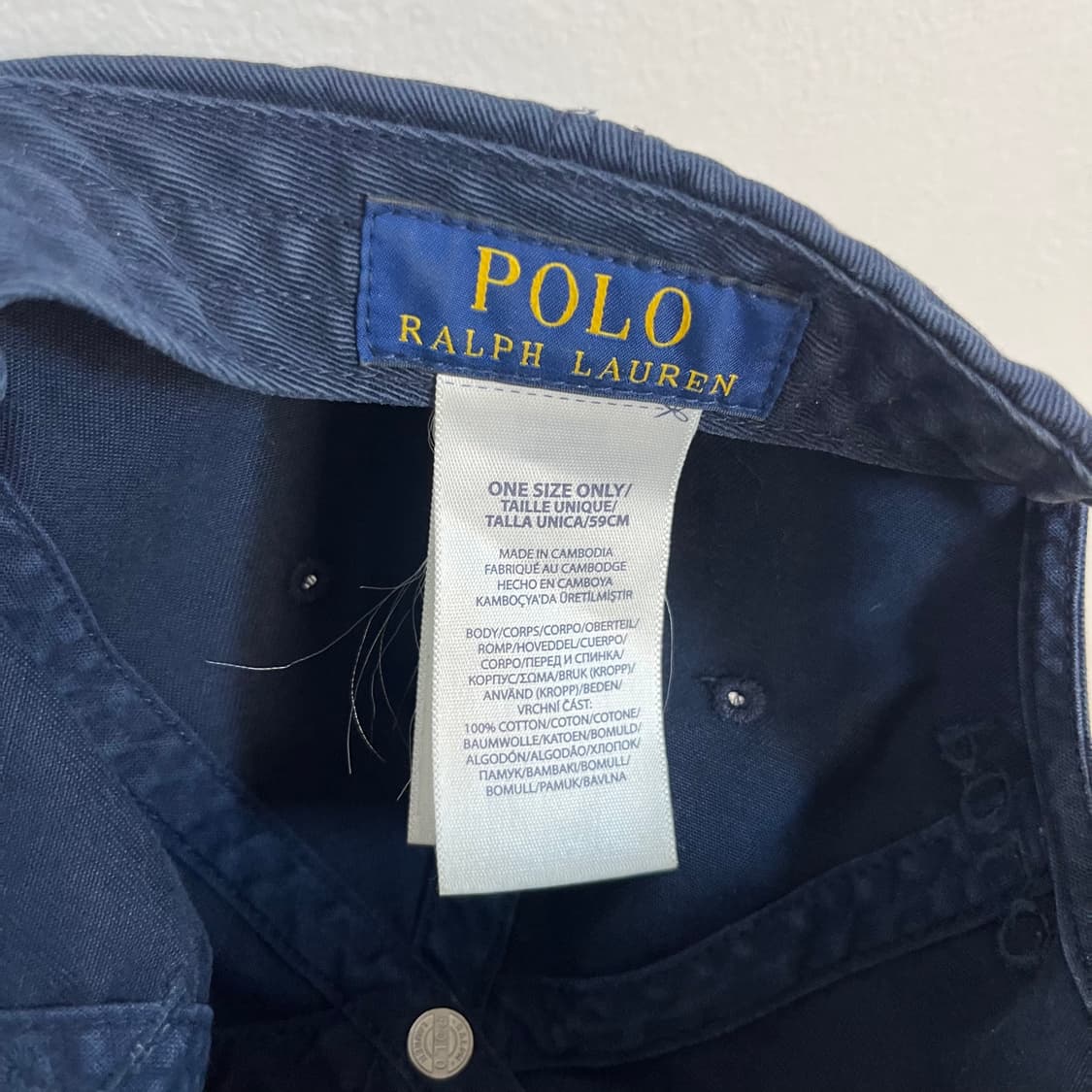 Polo Ralph Lauren  big pony ball cap 상품이미지3