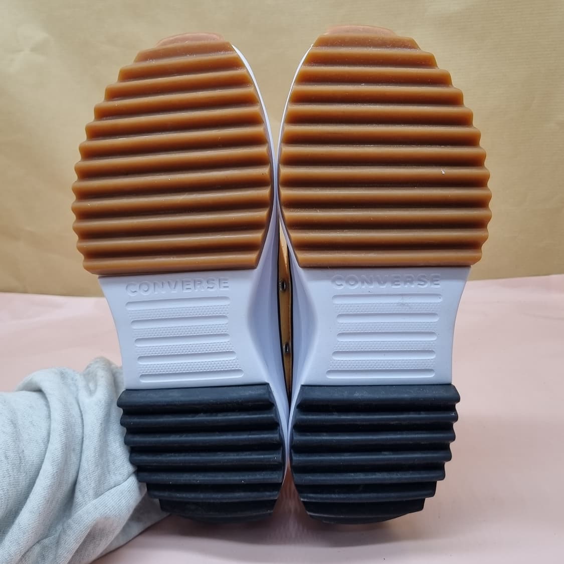 컨버스  런스타하이크 로우 노랑 235 상품이미지3