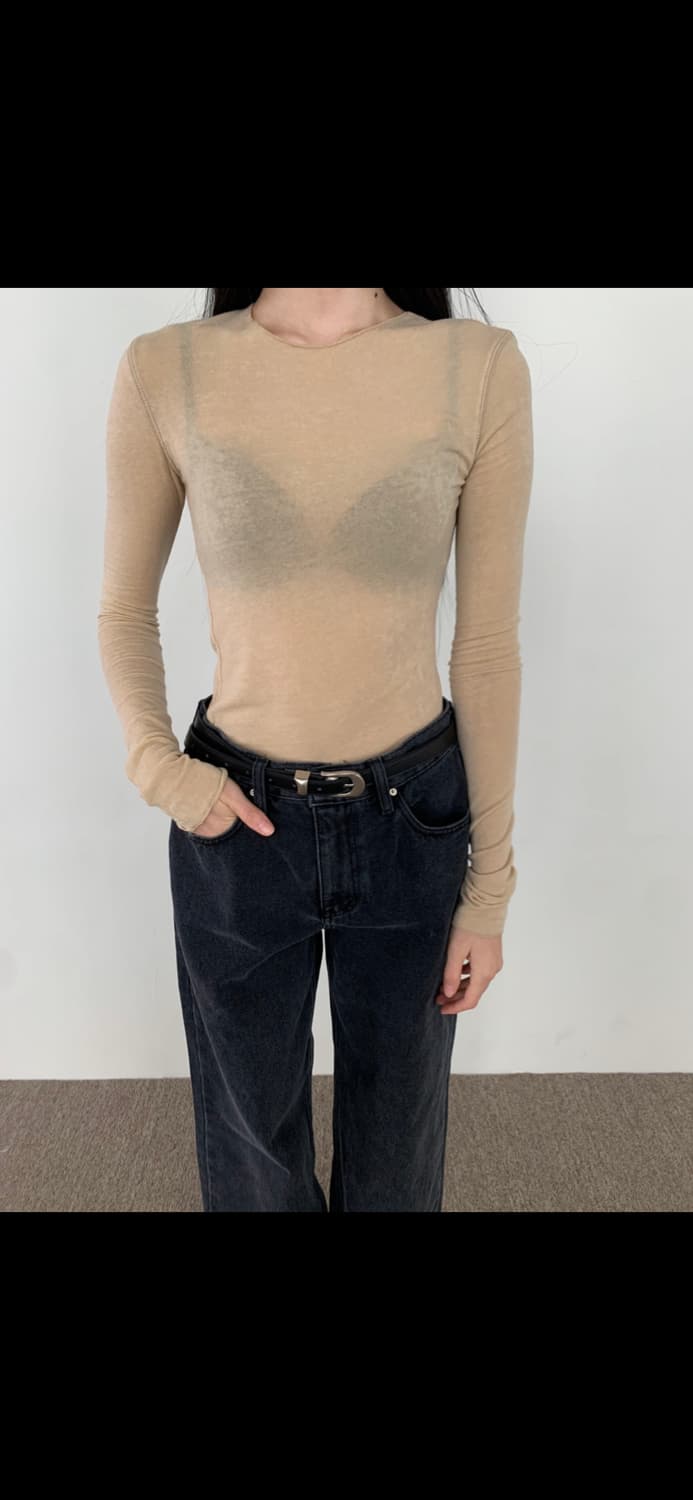 모흐 mohhe 흑청 데이즈 데님 상품이미지4