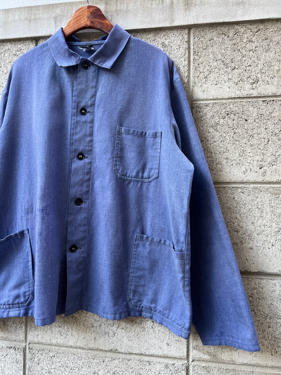 FADED VINTAGE WASHING OLD 프렌치워크자켓 상품이미지4