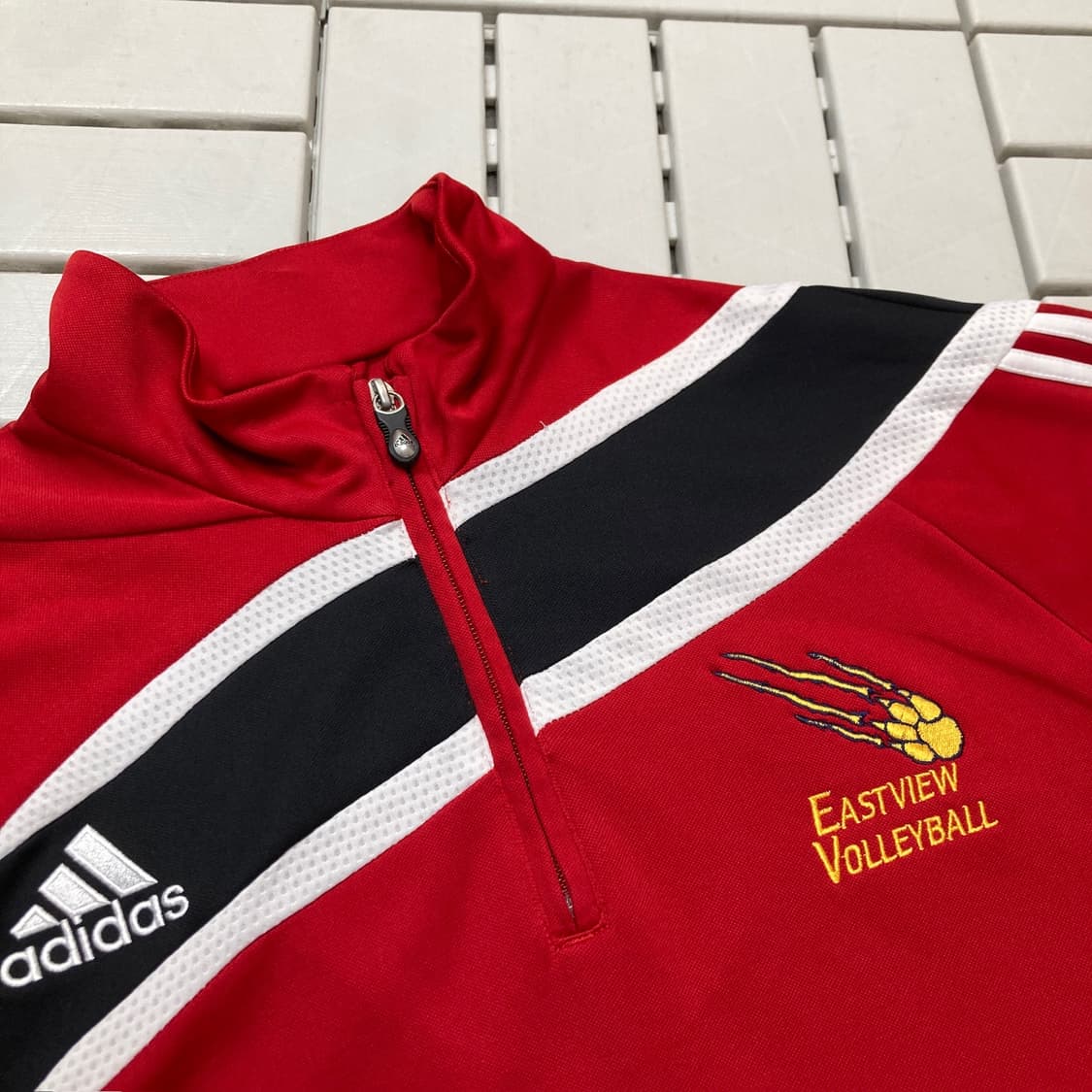 [XL]아디다스 자수 반집업 져지 0281 상품이미지3