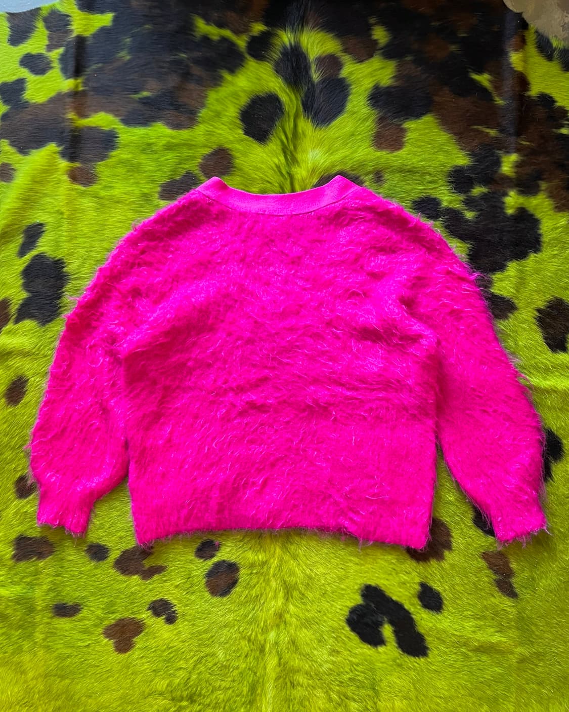 CIAOPANIC TYPY Japan Pink Fur Cardigan 상품이미지8