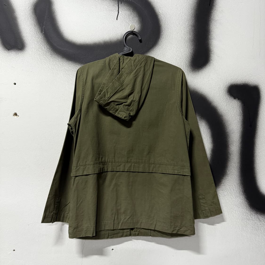 VTG 빈티지 벨크로 디테일 밀리터리 필드 후드 자켓 상품이미지2