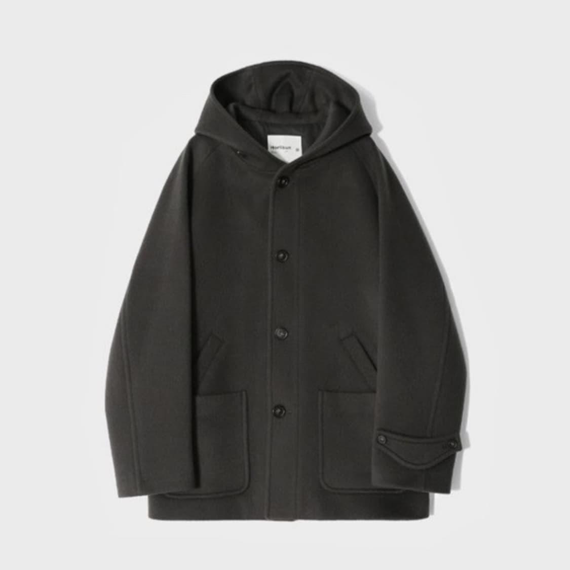 홀리선 Longgrove Wool Hood Half Coat 상품이미지1
