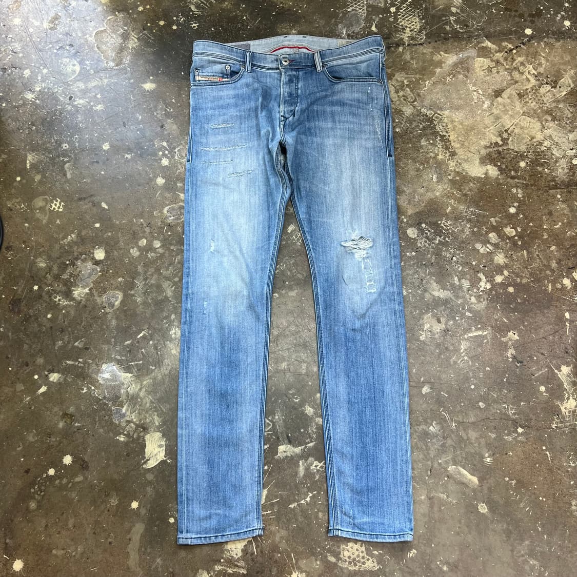 33) 디젤 테파 빈티지 워싱 데님팬츠 청바지 상품이미지1