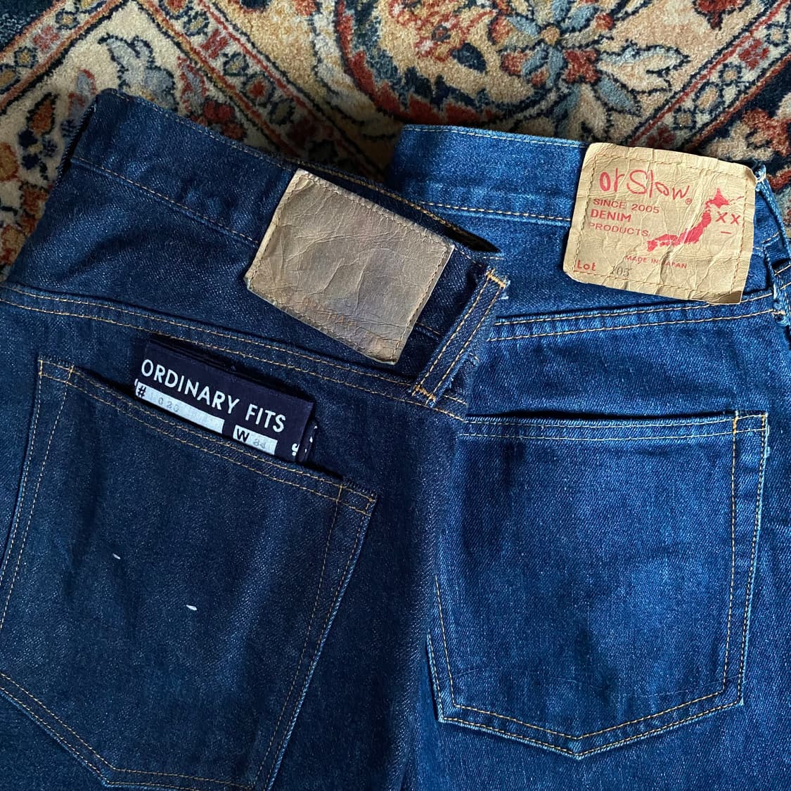 🌊Ordinary fits 5pocekts selvedge Denim  상품이미지10