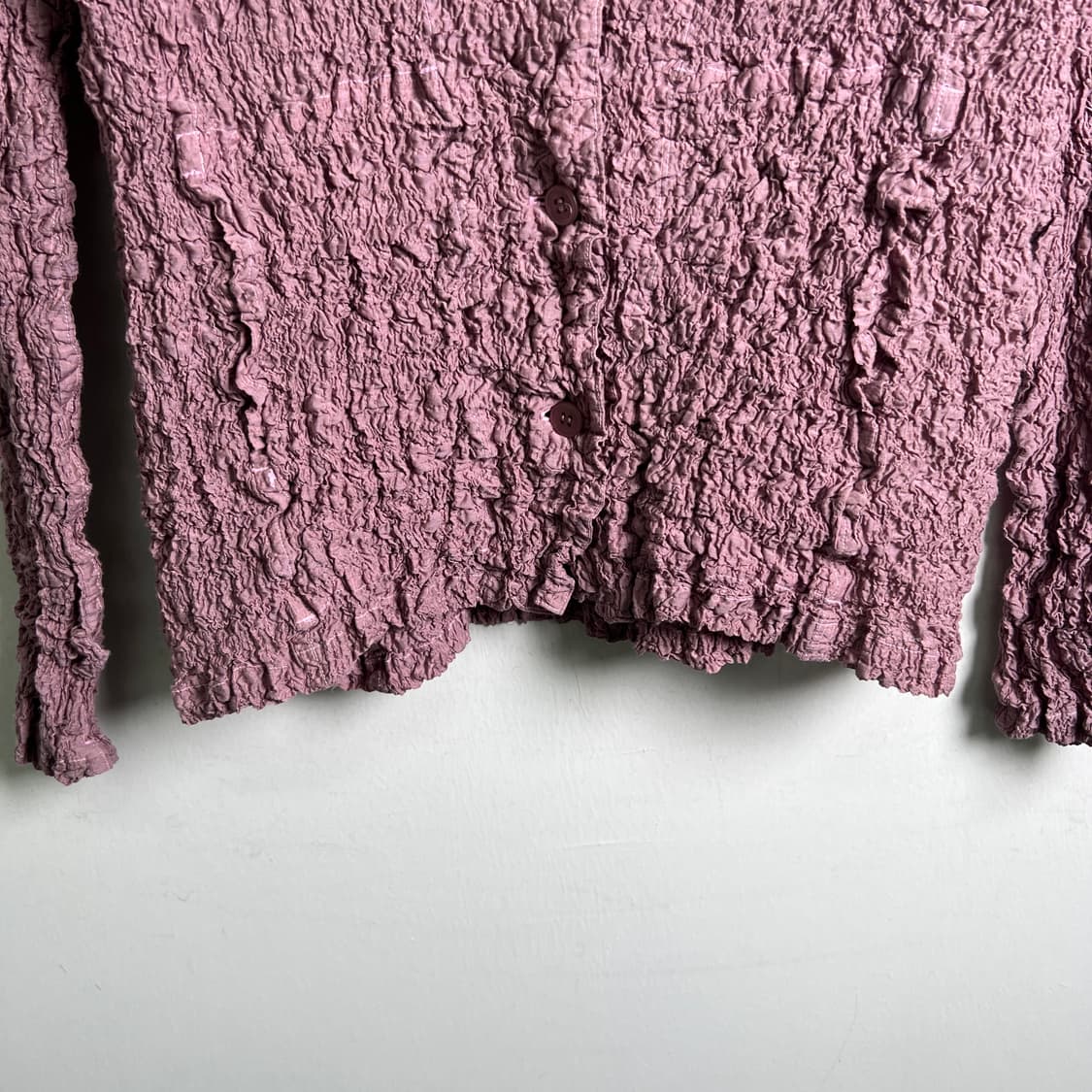 이세이미야케 me 컬리플라워 셔츠 가디건 상품이미지4