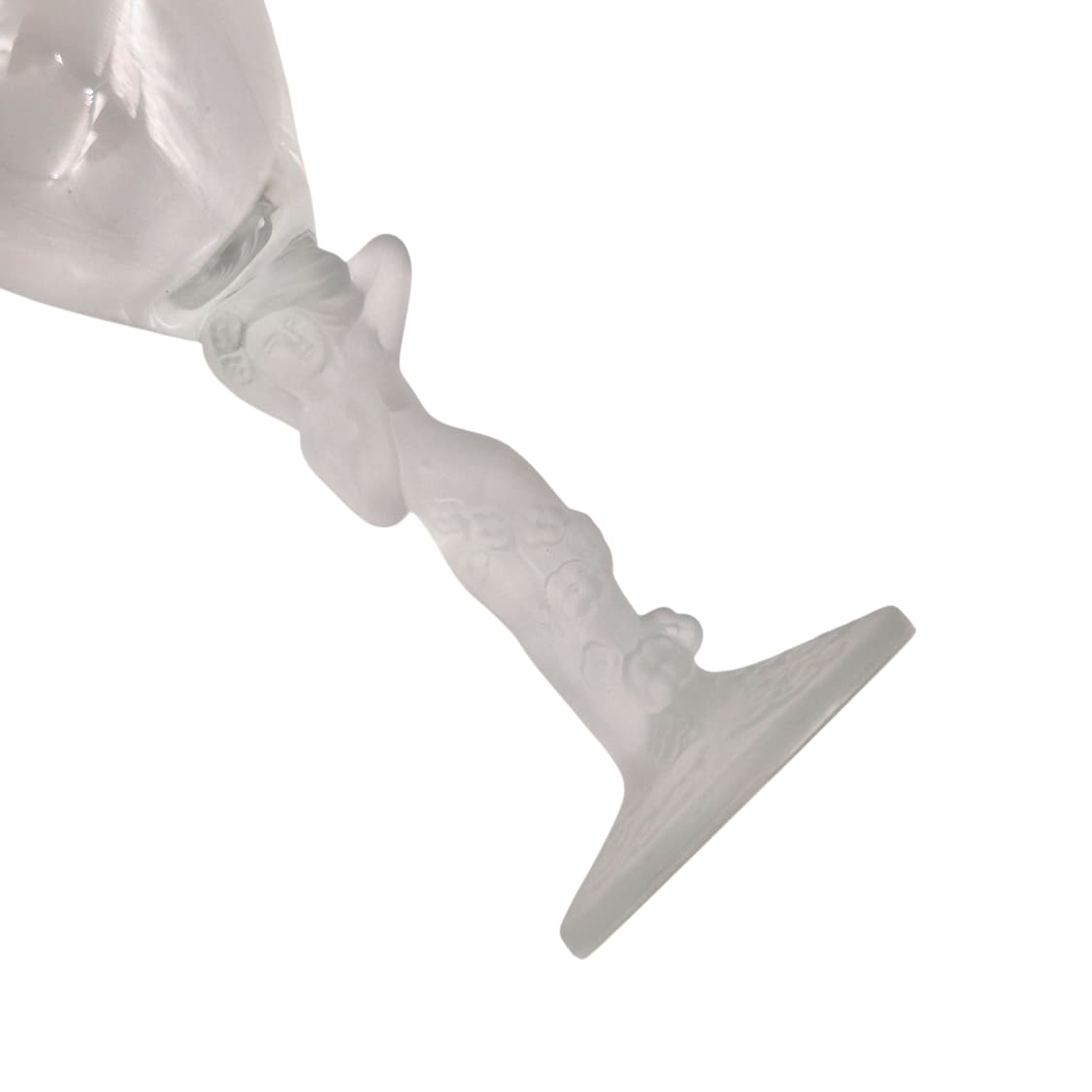 70s 이시즈카 엔틱 꽃의 정령 불투명 와인잔 1p 상품이미지4