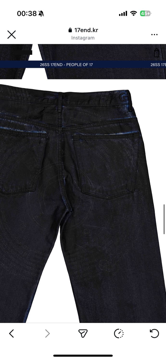 17END × Computer Format PAINTED DENIM 상품이미지3