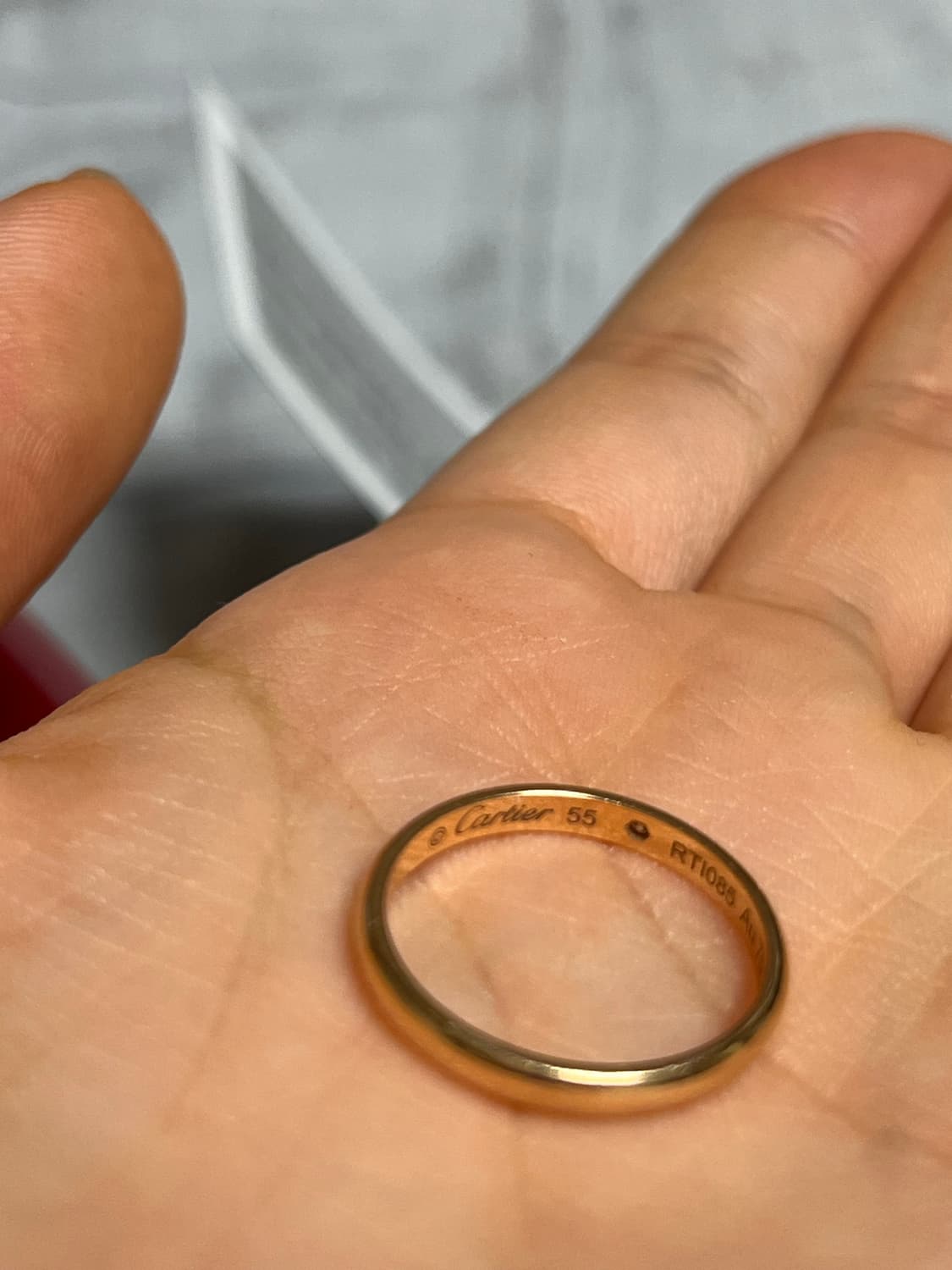까르띠에 다이아 웨딩밴드 상품이미지3
