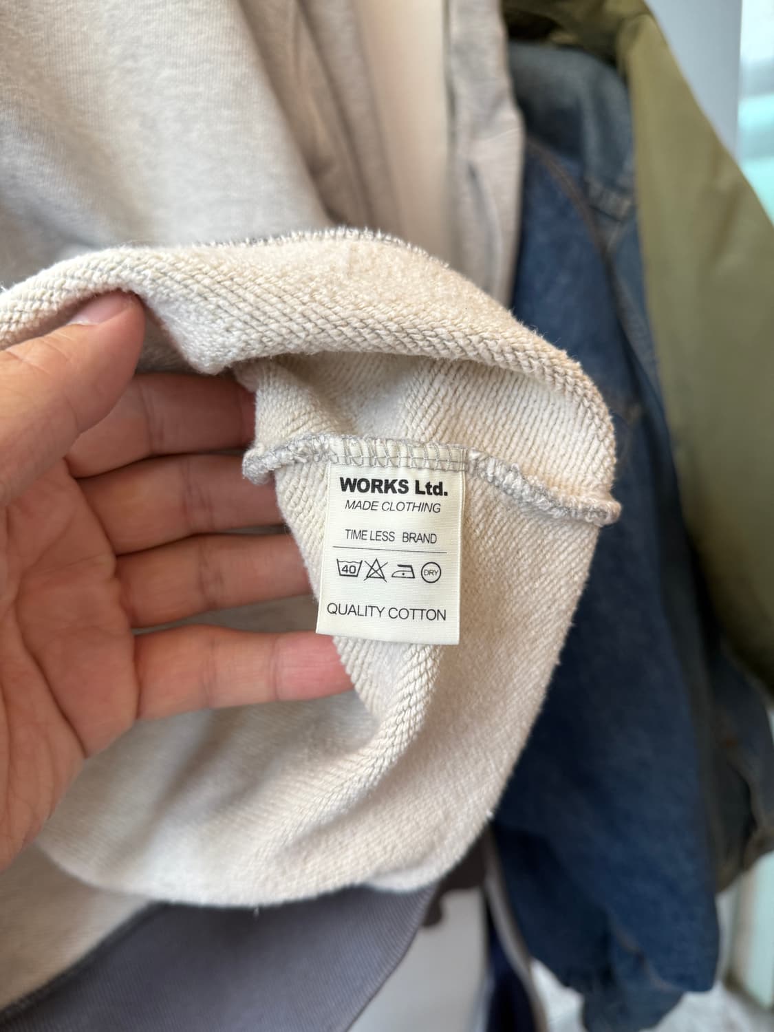 니들워크 Double neck Pullover 상품이미지6