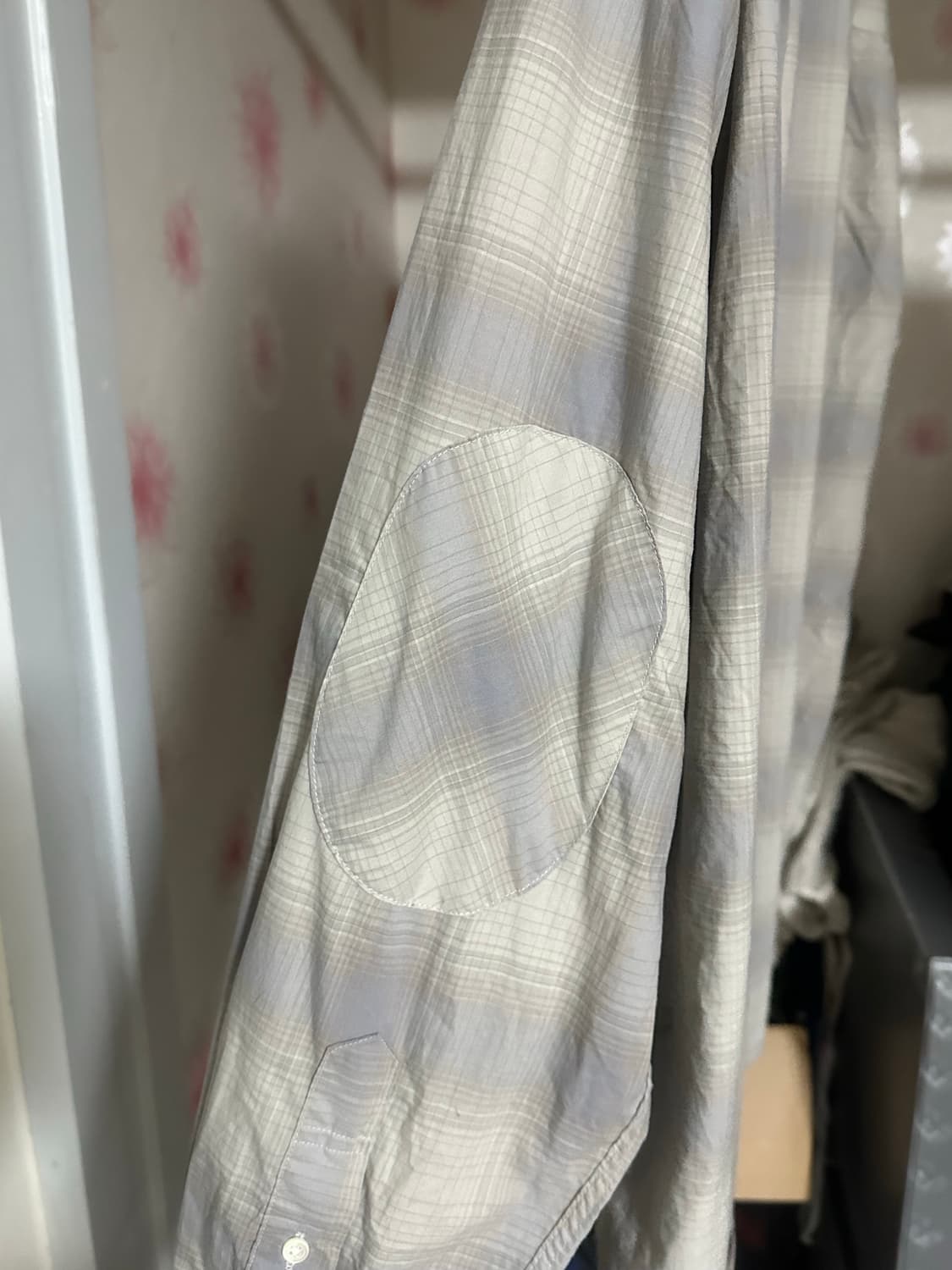 해칭룸 Archive Shirt V2 Warm Grey Check 3 상품이미지4