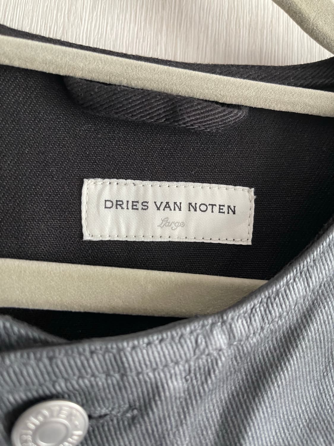 Dries Van Noten 드리스반노튼 블랙 바이커 자켓 상품이미지5