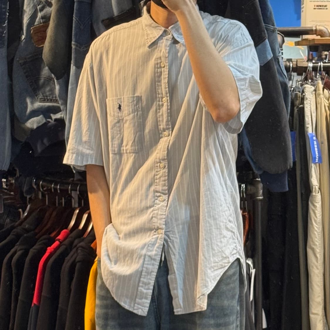 [No.9]Polo 폴로 스트라이프 반팔셔츠 상품이미지4