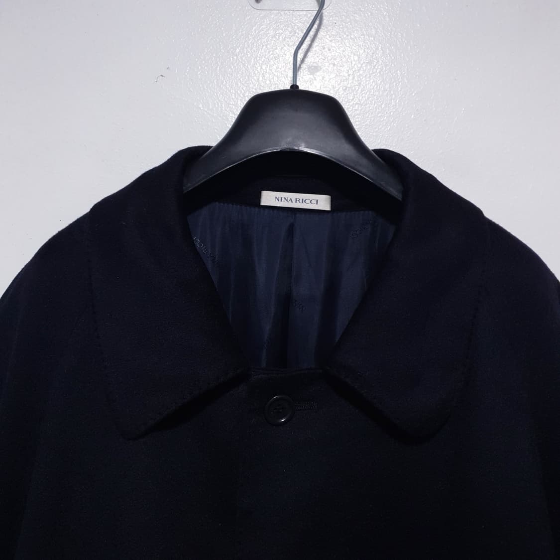 100) 니나리치 콜롬보 100% 퓨어 캐시미어 울마크 캐시미어 코트 상품이미지2