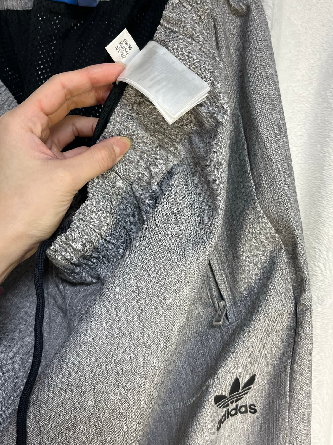 아디다스 파이어버드 로고 윈드 팬츠 상품이미지6