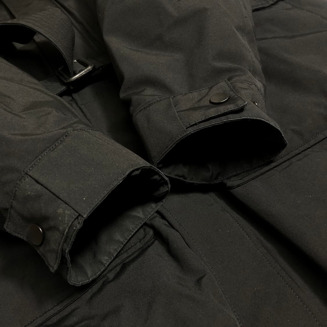 메종미네드 벨트 코트 패딩 L 상품이미지7