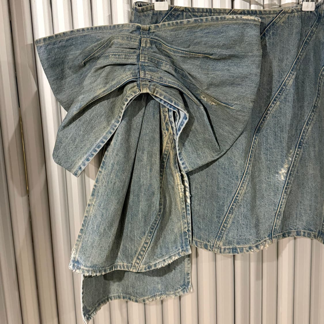 miumiu denim skirt 상품이미지3
