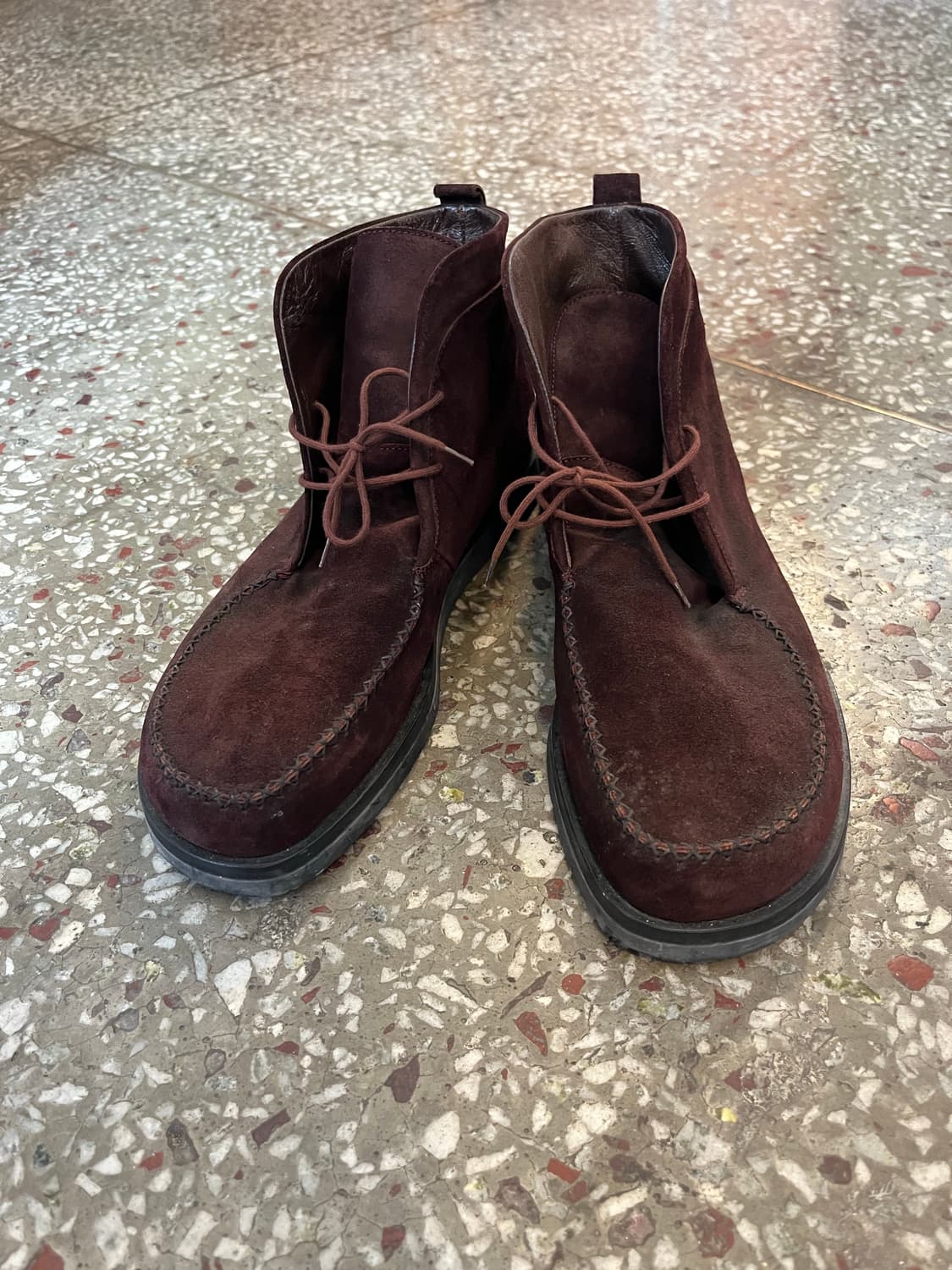 지아니 베르사체 메두사 스웨이드 목토 부츠 상품이미지4