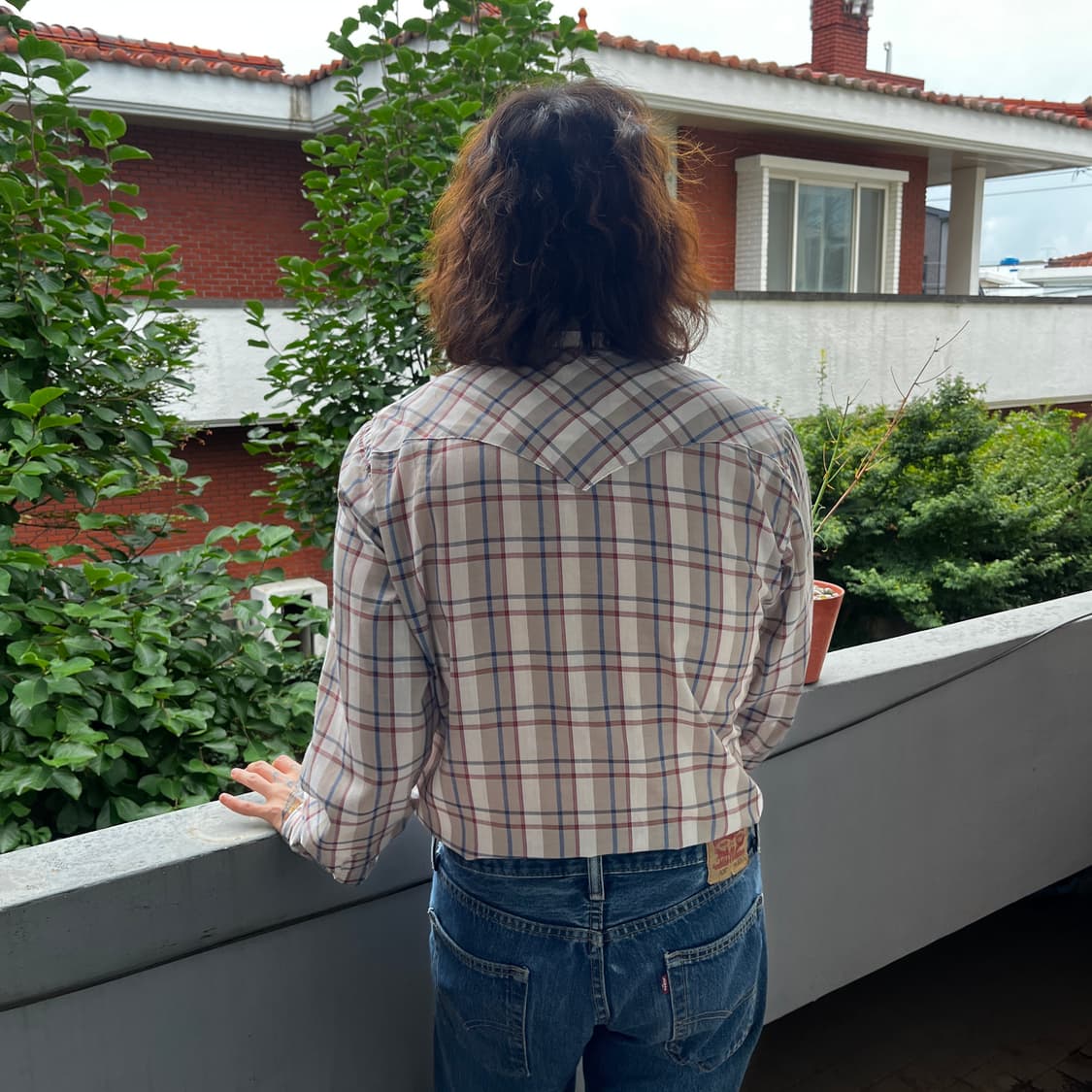 80s USA WRANGLER 랭글러 웨스턴 셔츠  상품이미지6