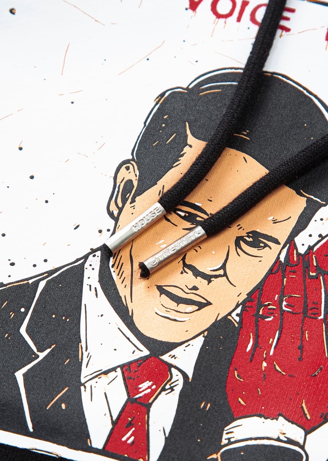 더바이닐하우스 블랙 후드 상품이미지3