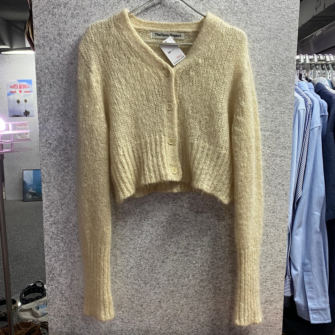 더오픈프로덕트 아이보리 니트 가디건 B1958 상품이미지2