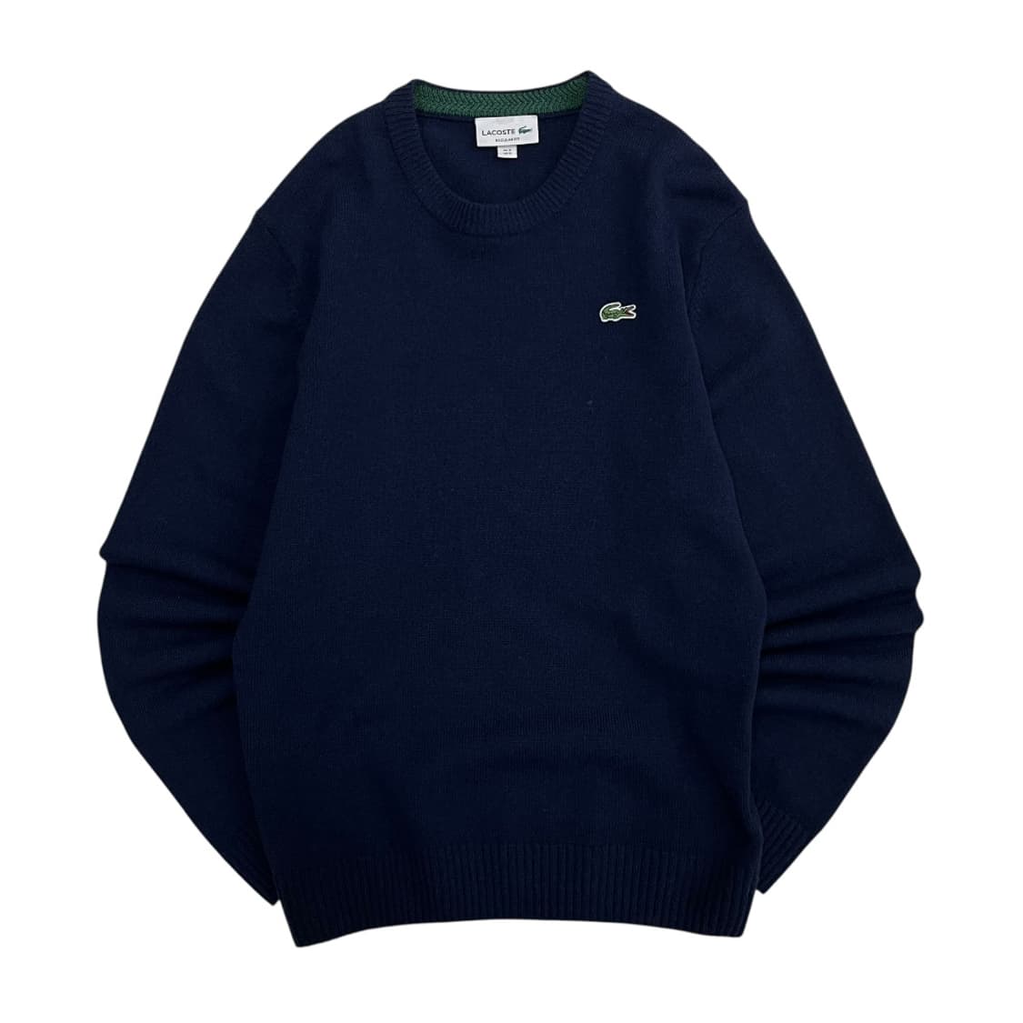 라코스테 로고 네이비 니트 S 상품이미지2