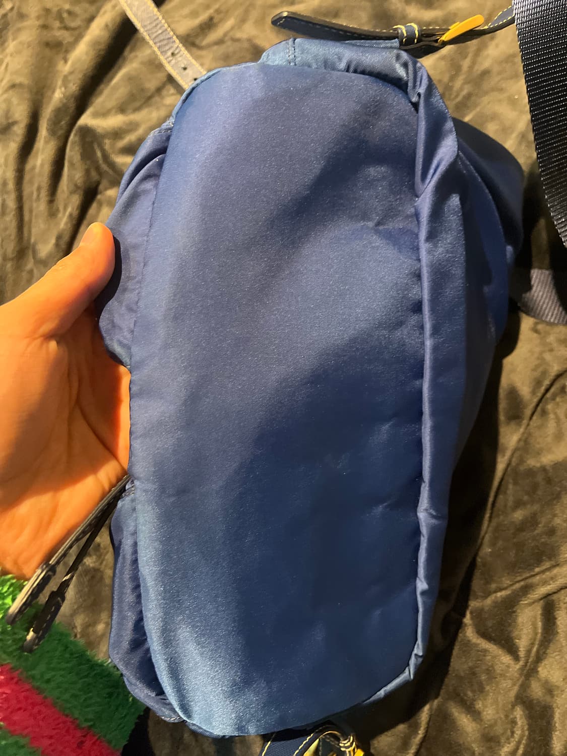 프라다 나일론 백팩 네이비 백화점 구매 정품 상품이미지6