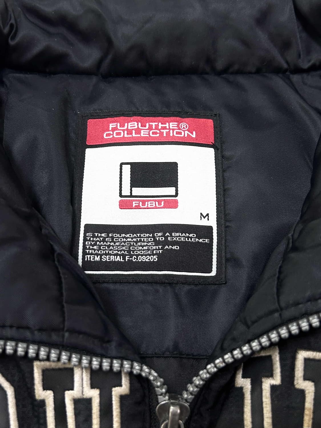 후부 빅로고 데님 배색 덕다운 패딩 상품이미지7