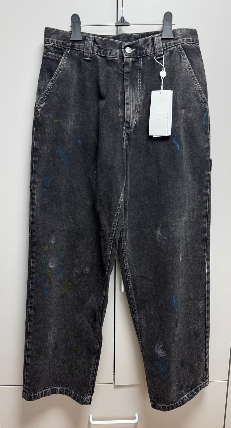 메종마르지엘라 페인팅 데님 팬츠 상품이미지2