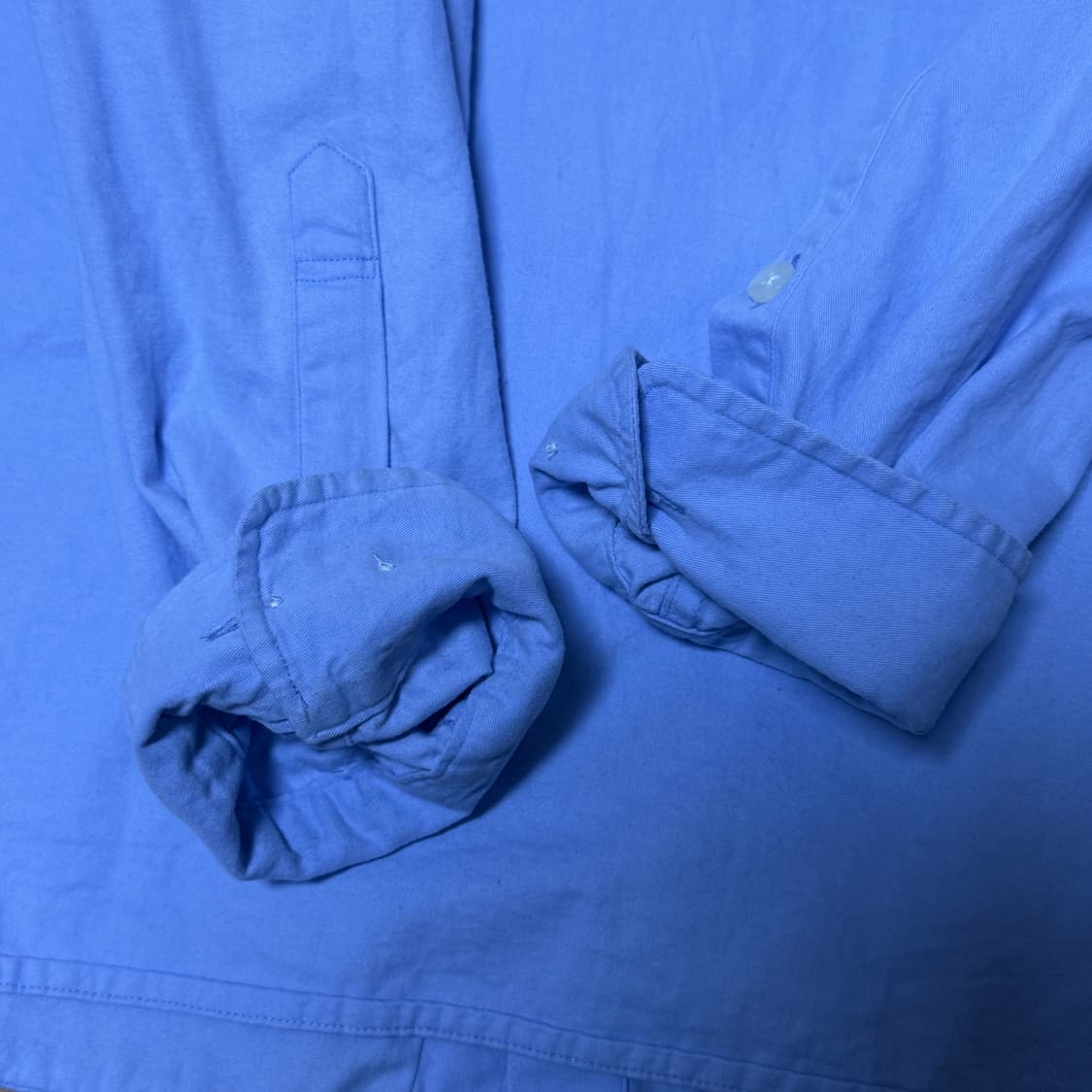 이얼즈어고 코튼드릴 포이카셔츠 클래식핏 상품이미지3