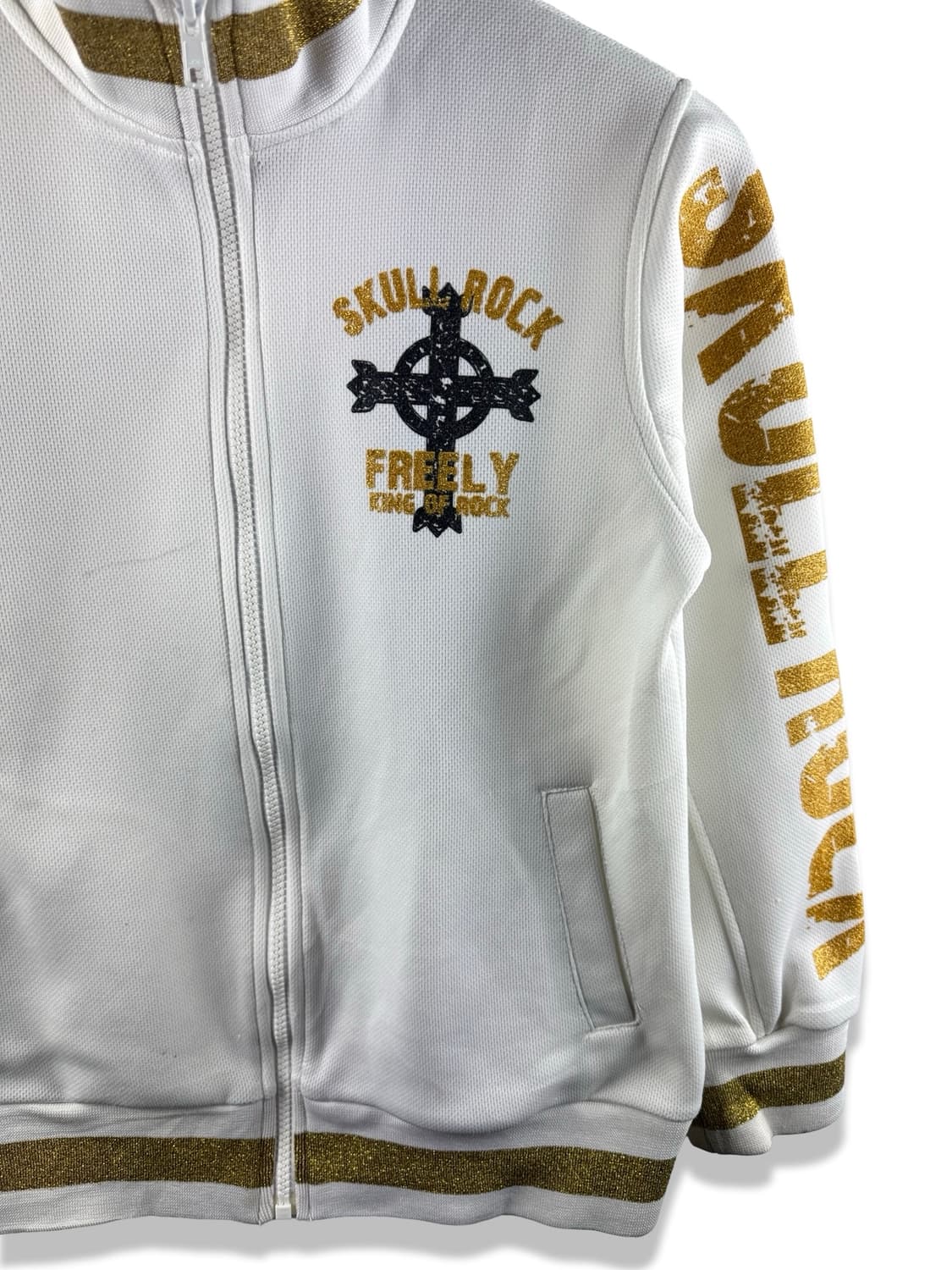 JPN 스컬 펑크 레터링 져지1828 상품이미지3