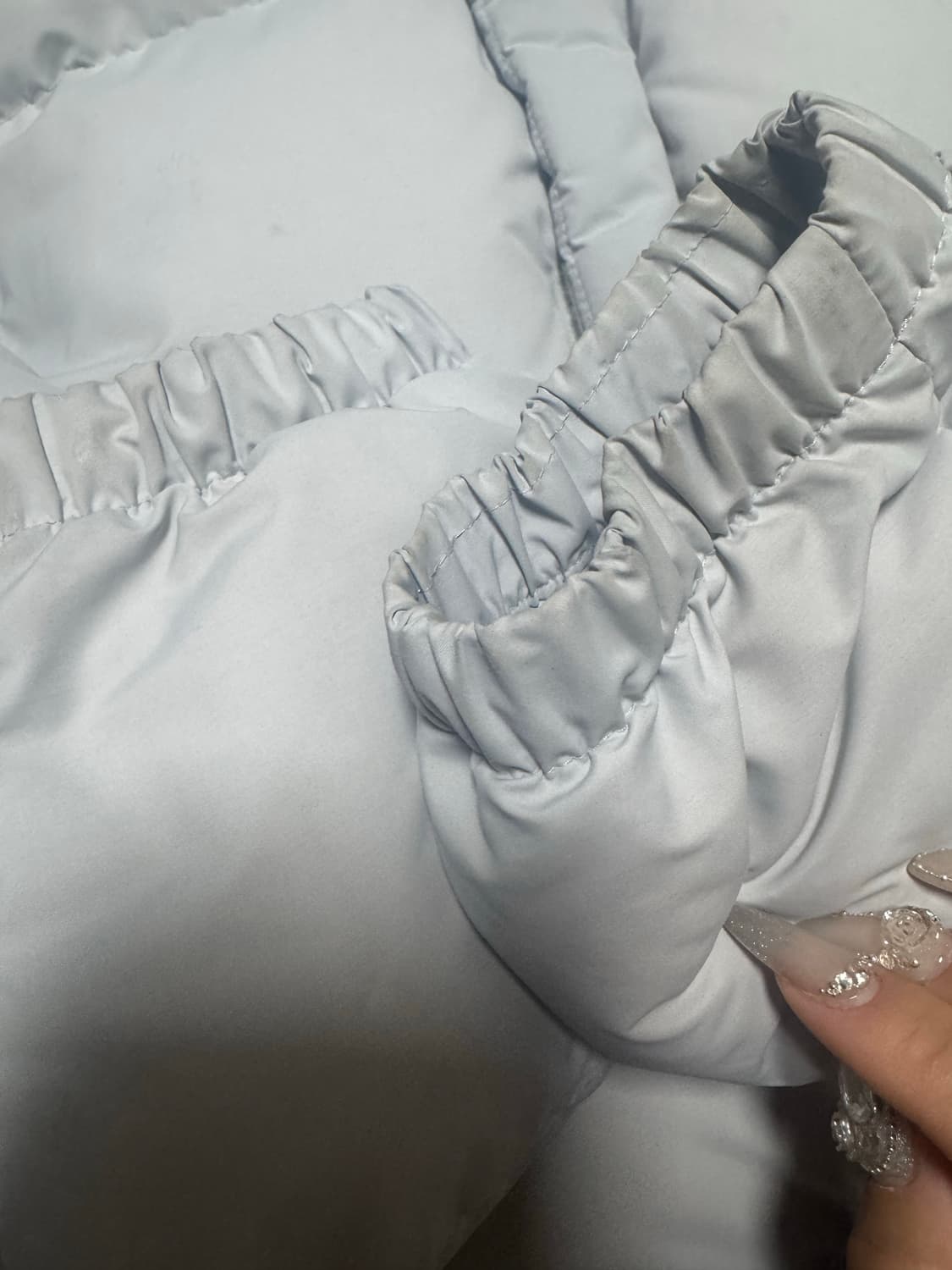 노스페이스 패딩 블루그레이? 상품이미지2