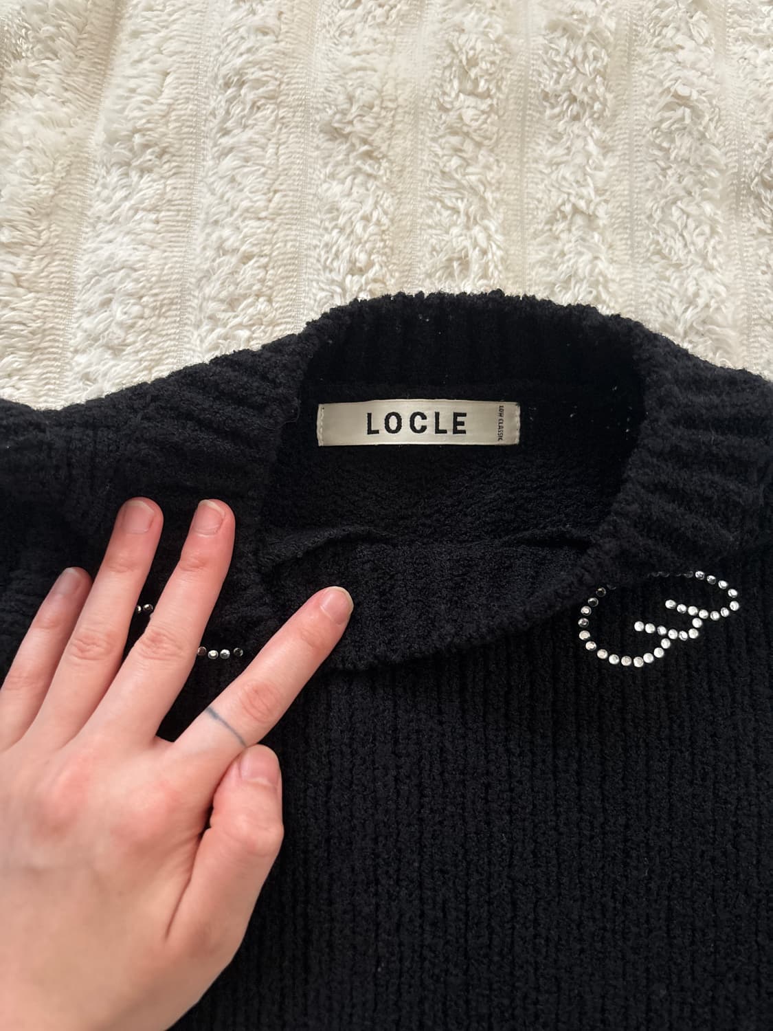 LOCLE knit top 상품이미지3