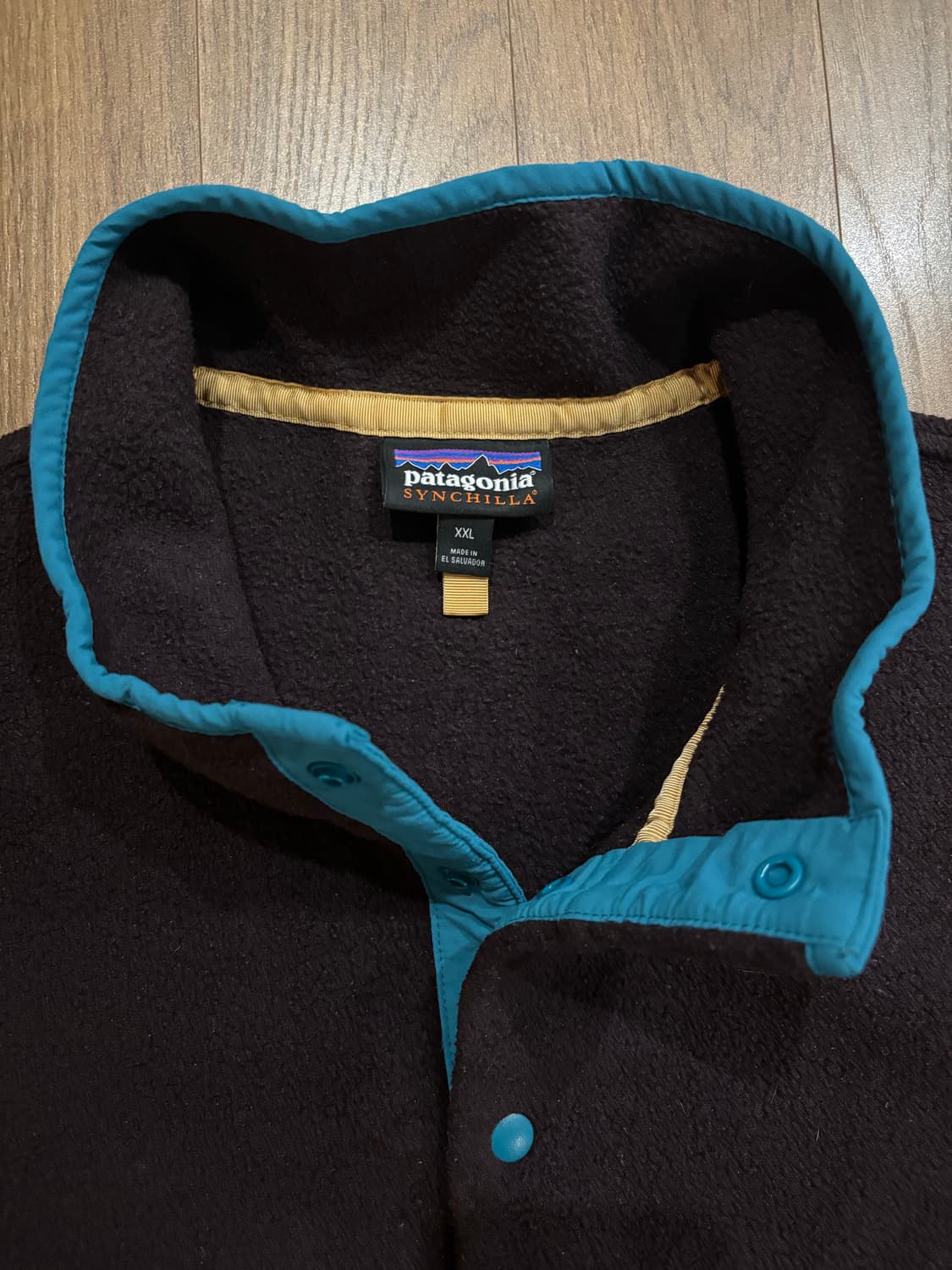 파타고니아 헤비웨이트 신칠라 옵시디안 플럼 xxl 상품이미지2