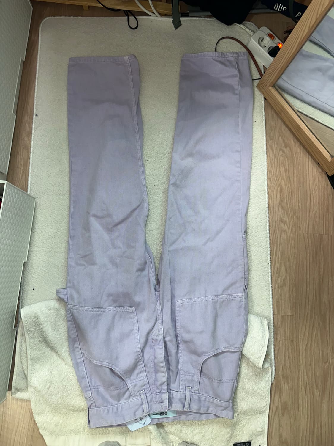 플라스틱 프로덕트 카펜터 팬츠 라벤더 S 상품이미지4