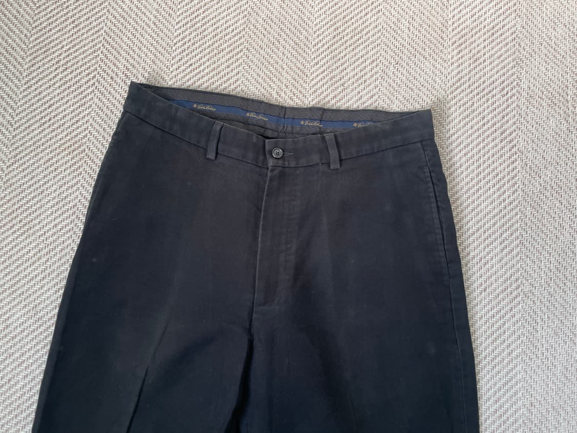 브룩스브라더스 블랙 피치드코튼 팬츠 J03540 상품이미지2
