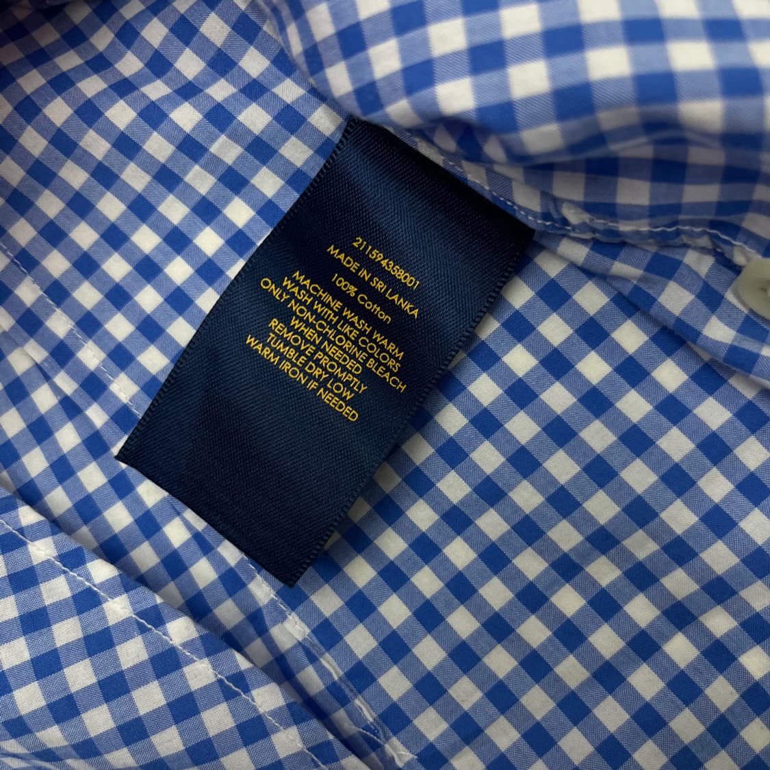 폴로 랄프로렌 핑크포니 잔체크 멀티컬러 셔츠 6 상품이미지6