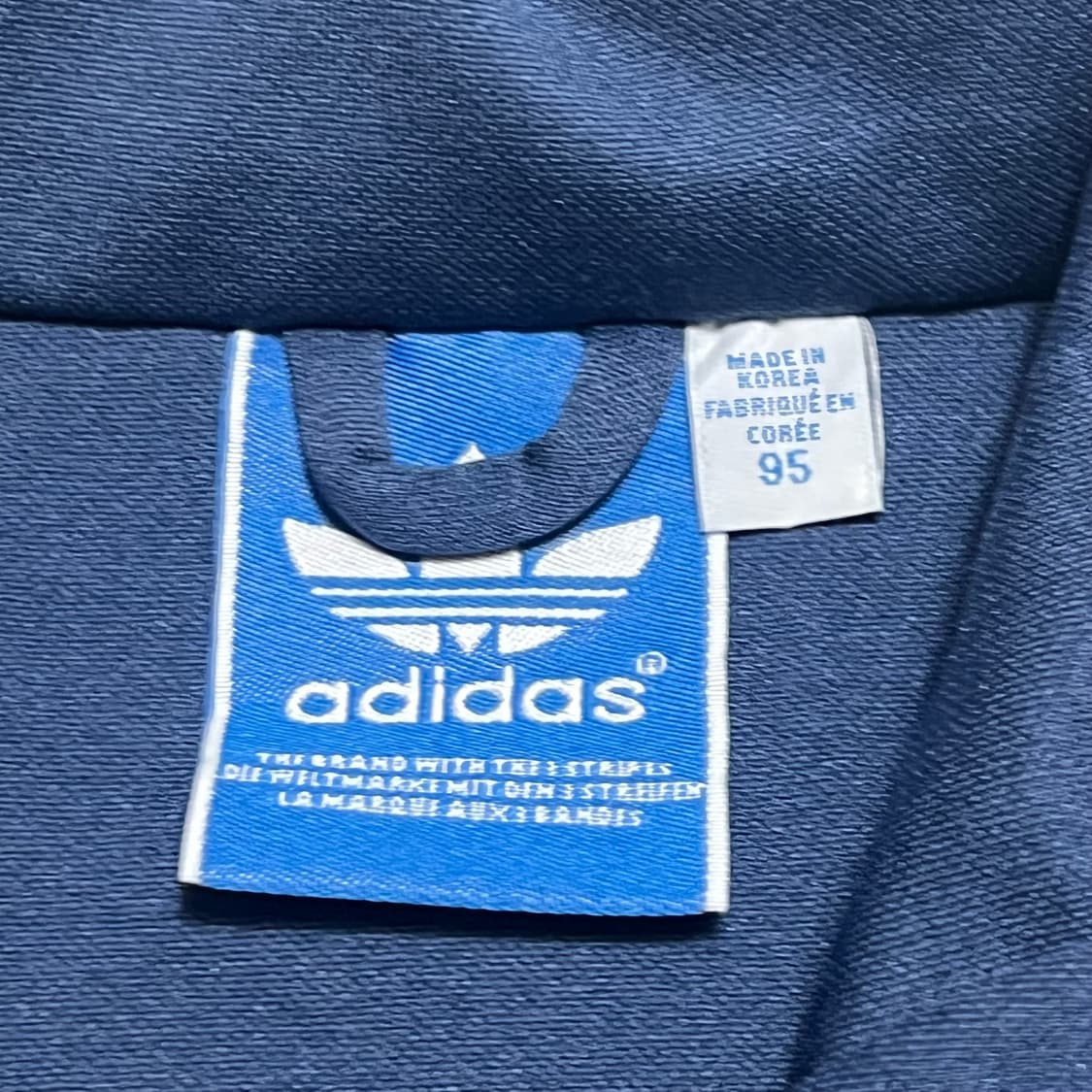 95 아디다스 유로파 네이비 레드 라인 트랙탑 상품이미지3