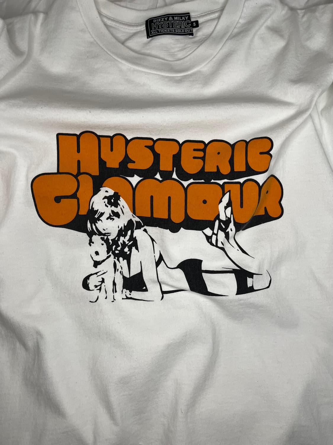 히스테릭글래머 시계태엽오렌지 패러디 그래픽 티셔츠 상품이미지1