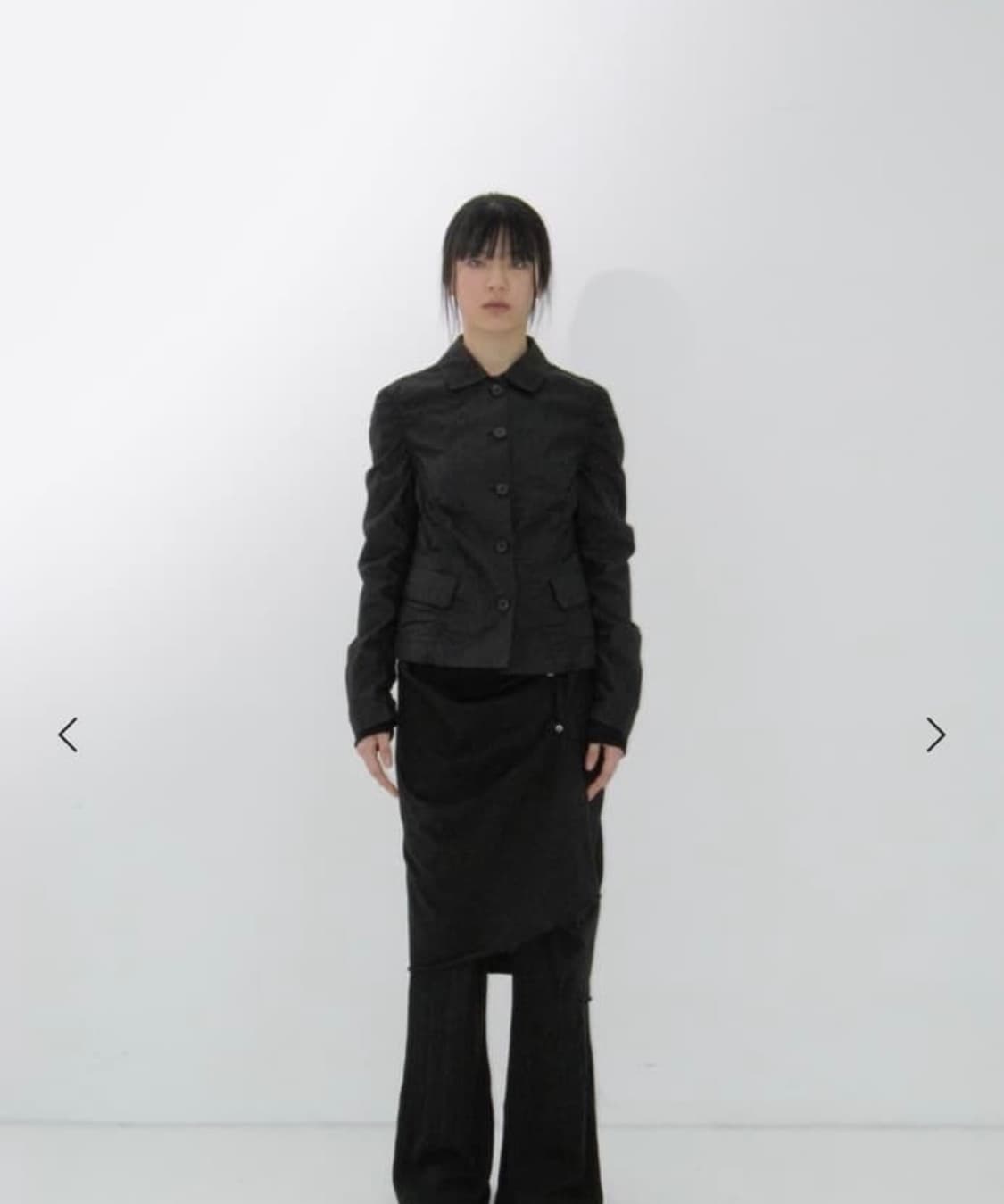 리포스 게더링 자켓 상품이미지1