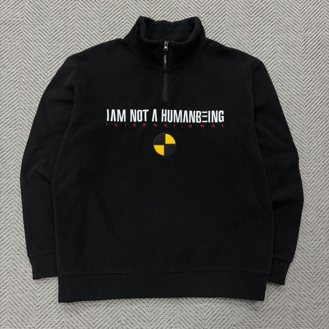 아임낫어휴먼비잉 하프집업 플리스 v2293 상품이미지1