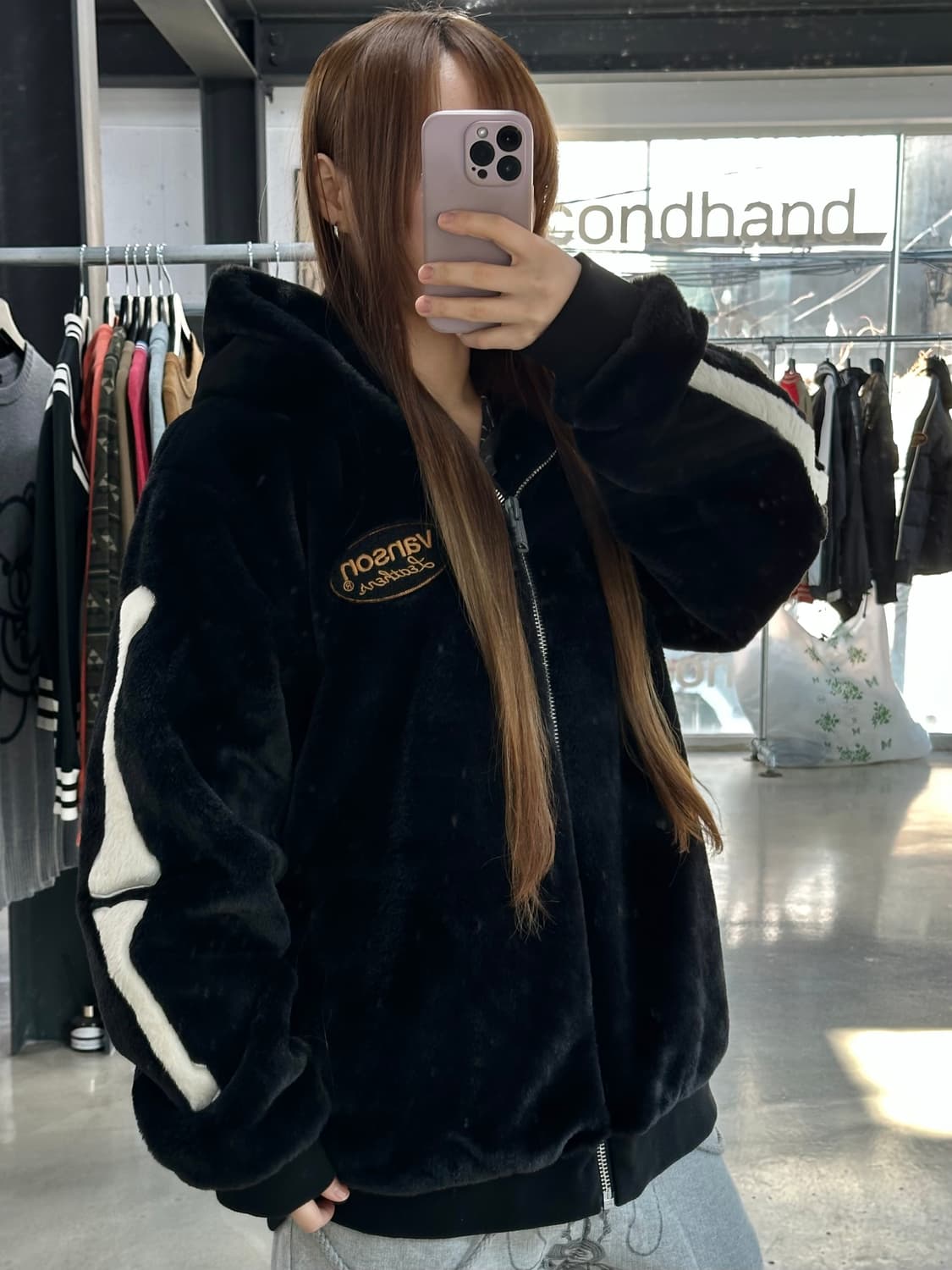 벤슨 본 스켈레톤 퍼 후드자켓 상품이미지4