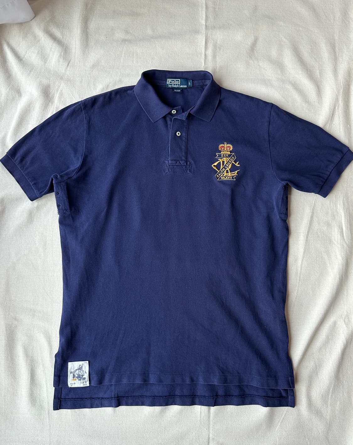 폴로 랄프로렌 크레스트 피케 반팔 카라티 L 상품이미지1